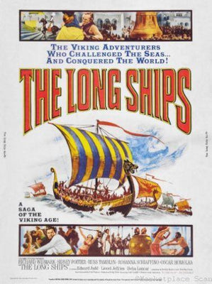 Long Ships Metal Print 8in x 12in
