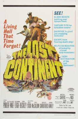 Lost Continent The Metal Movie Poster 8in x 12in