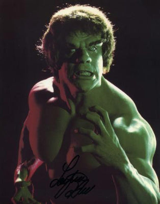 Lou Ferrigno Incredible Hulk Metal Print 8in x 12in The Poster Depot