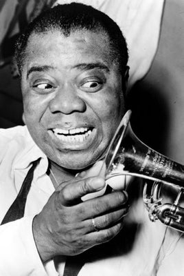 Louis Armstrong Poster 11x17 Mini Poster