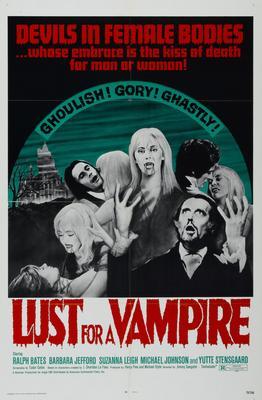 Lust For A Vampire Metal Movie Poster 8in x 12in The Poster Depot