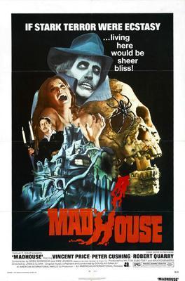 Madhouse movie poster Metal Print 8in x 12in