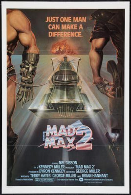 Mad Max 2 Metal Movie Poster 8in x 12in