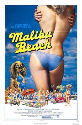 Malibu Beach Metal Movie Poster 8in x 12in