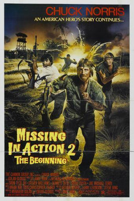 Missing In Action 2 movie poster Metal Print 8in x 12in