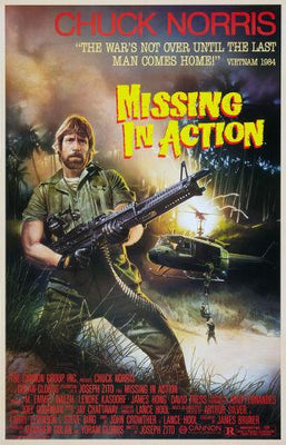 Missing In Action Metal Movie Poster 8in x 12in The Poster Depot