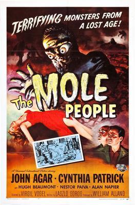 Mole People The movie poster Metal Print 8in x 12in