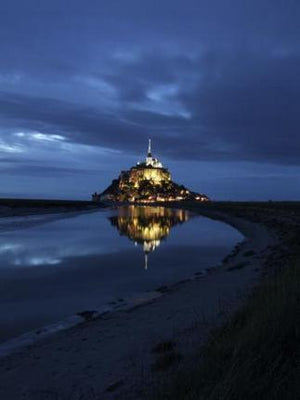 Mont Saint Michel France poster| theposterdepoz.shop