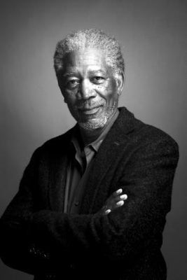 Morgan Freeman Metal Poster Print 8in x 12in 12"x16" The Poster Depot