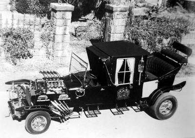 Munsters Coach poster tin Metal Print Wall Art