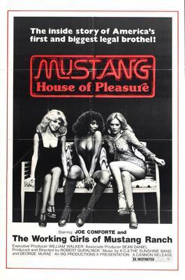 Mustang House Of Pleasure movie poster Metal Print 8in x 12in
