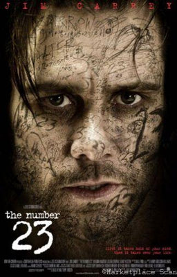 Number 23 Metal Movie Poster 8in x 12in The Poster Depot