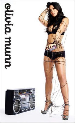 Olivia Munn poster tin Metal Print Wall Art