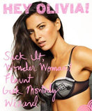 Olivia Munn poster tin Metal Print Wall Art