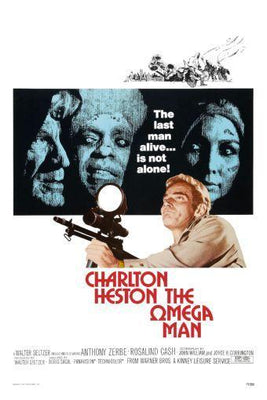 Omega Man The Metal Print 8in x 12in