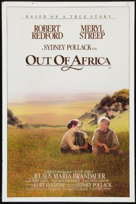 Out Of Africa Movie Poster Metal Poster Choose Style The Poster Depot