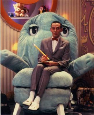 Pee Wee Herman poster tin Metal Print Wall Art