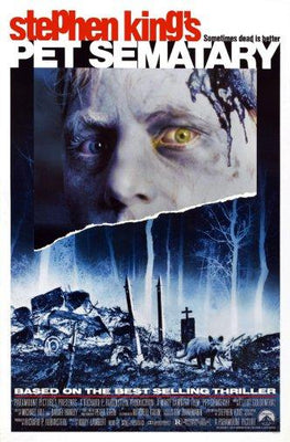 Pet Sematary Metal Movie Poster 8in x 12in