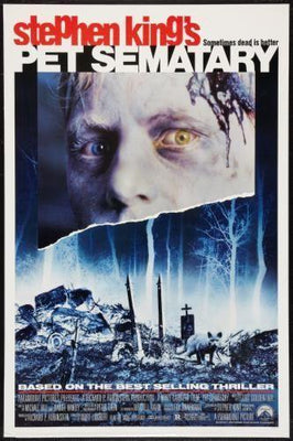 Pet Sematary movie Poster Metal Print 12"x16" The Poster Depot