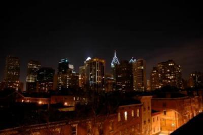 Philadelphia Skyline Poster 16in x 24in - Fame Collectibles
