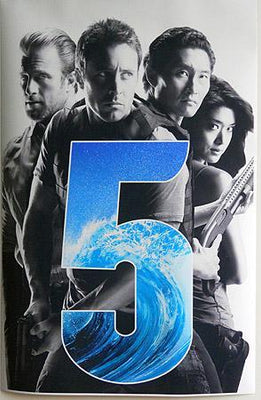 Hawaii Five-0 Five 0 Metal Print 8in x 12in