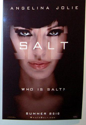 Salt Angelina Jolie Metal Print 8in x 12in