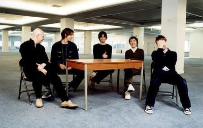 Radiohead poster tin Metal Print Wall Art