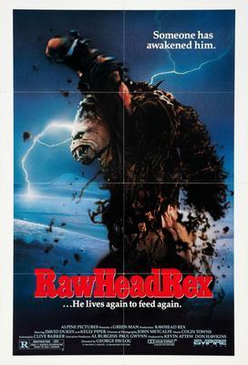 Rawhead Rex movie poster Metal Print 8in x 12in