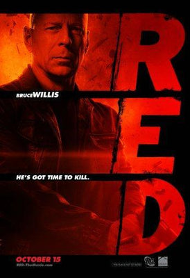 Red Movie Poster Metal Poster Choose Style The Poster Depot
