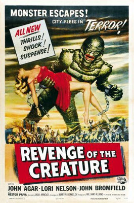 Revenge Of The Creature Metal Print 8in x 12in The Poster Depot