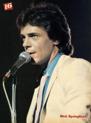 Rick Springfield Metal Print 8in x 12in