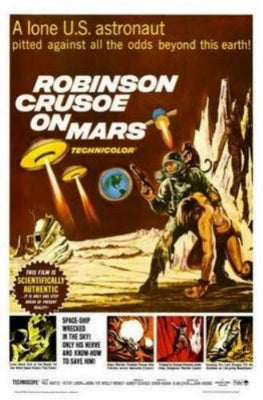 Robinson Crusoe On Mars Movie Poster 11x17