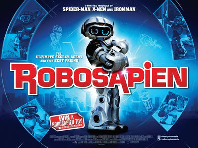 Robosapien Movie Poster Metal Print 8in x 12in The Poster Depot