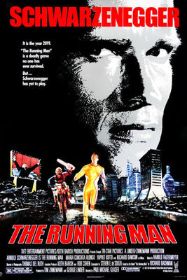 The Running Man Poster 27inx40in Poster The Poster Depot