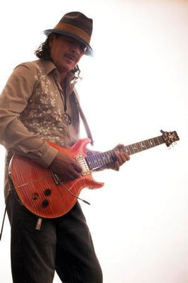 Santana Poster Playing Guitar 16x24 The Poster Depot