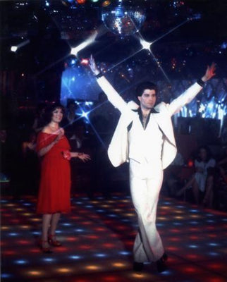 Saturday Night Fever Metal Movie Poster 8in x 12in