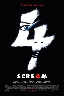 Scream 4 Metal Poster Choose Style The Poster Depot