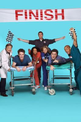 Scrubs Cast poster tin Metal Print Wall Art