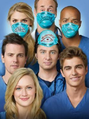 Scrubs Poster #03 Masks 27inx40in The Poster Depot