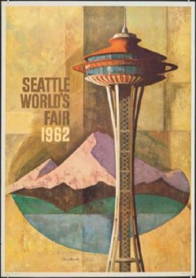 Seattle Worlds Fair poster| theposterdepoz.shop