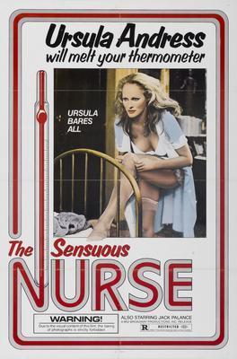 Sensuous Nurse The movie poster Metal Print 8in x 12in