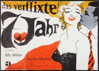 Seven Year Itch Movie Poster 11 inch x 17 inch poster The Poster Depot