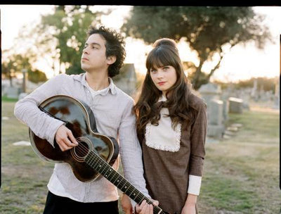 She And Him Metal Print 8in x 12in The Poster Depot