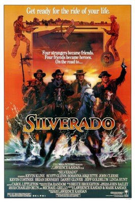 Silverado Metal Movie Poster 8in x 12in
