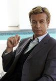 Simon Baker poster tin Metal Print Wall Art