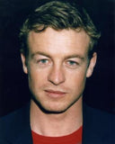 Simon Baker poster tin Metal Print Wall Art