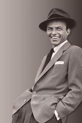 Frank Sinatra Suit Fedora Metal Poster Choose Style The Poster Depot
