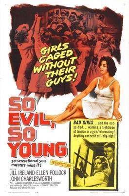 So Evil So Young Movie Poster Metal Poster Choose Style The Poster Depot