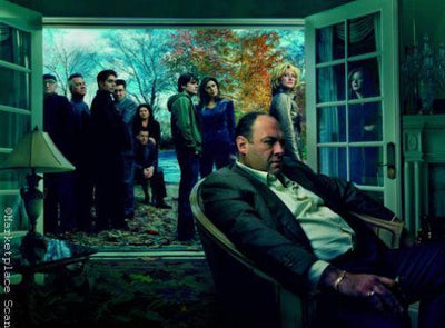 Sopranos the Metal Print 8in x 12in