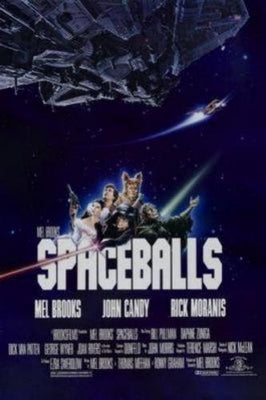 Spaceballs Metal Movie Poster 8in x 12in